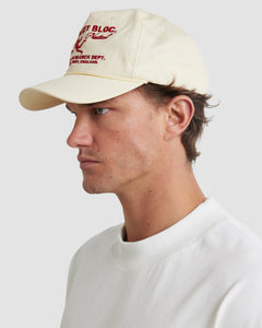 NAUTICAL RESEARCH CAP - SAND/RED