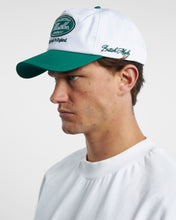 Load image into Gallery viewer, COMPANY STAMP CAP - WHITE/GREEN
