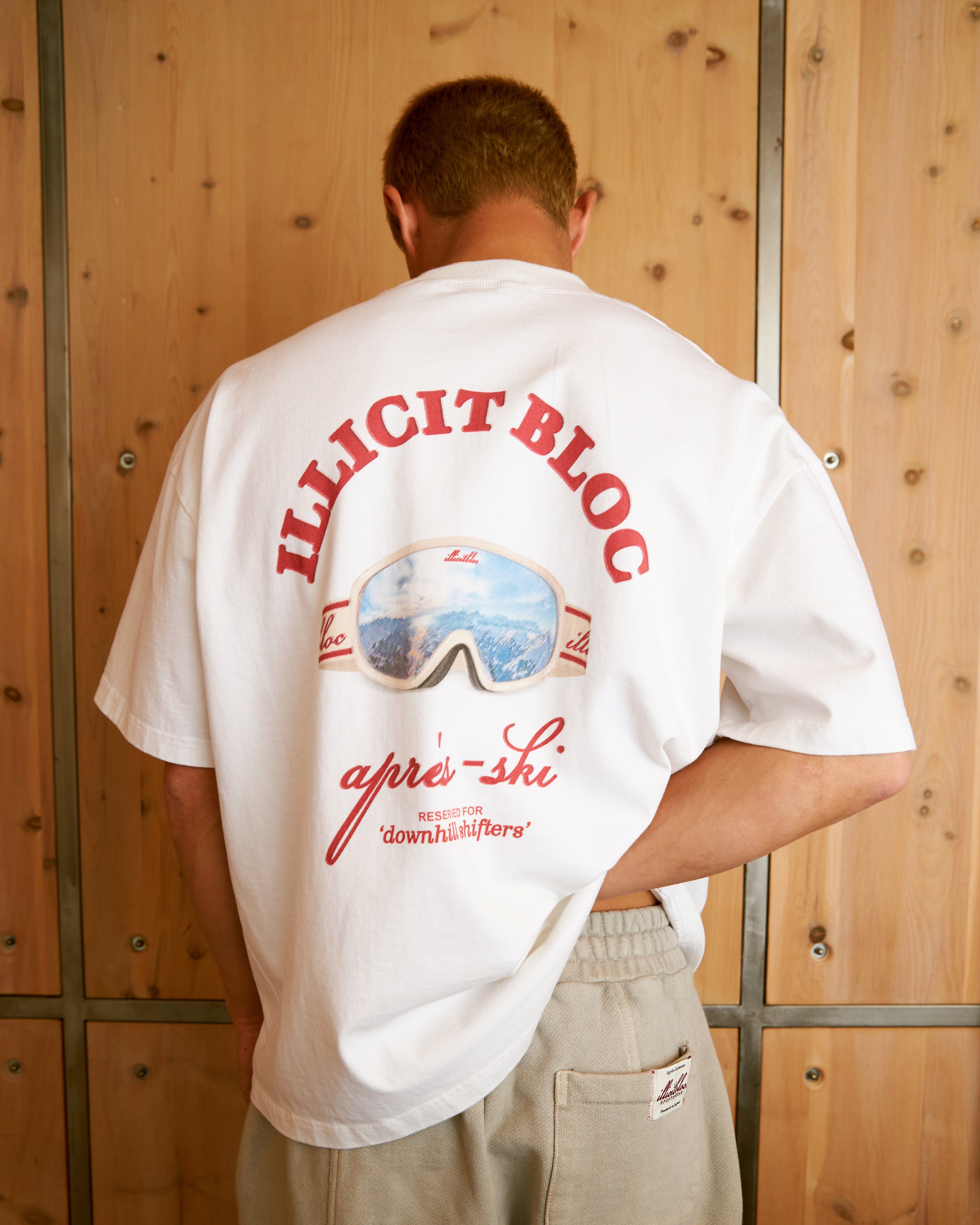 Goggles T-shirt - White