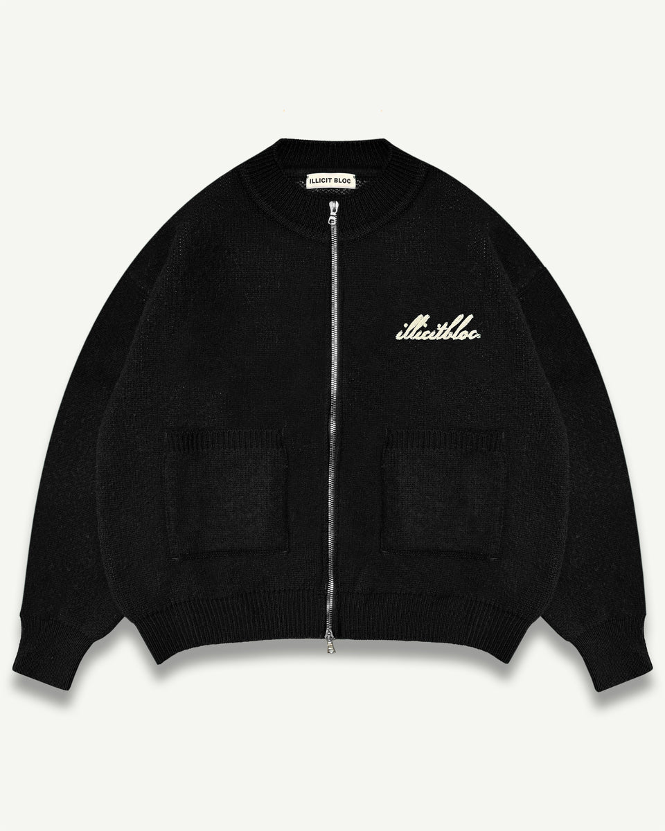 CHAIN STITCH BOMBER JACKET BLACK 新品未開封 M CHAINSTITCH_BOMBER_-