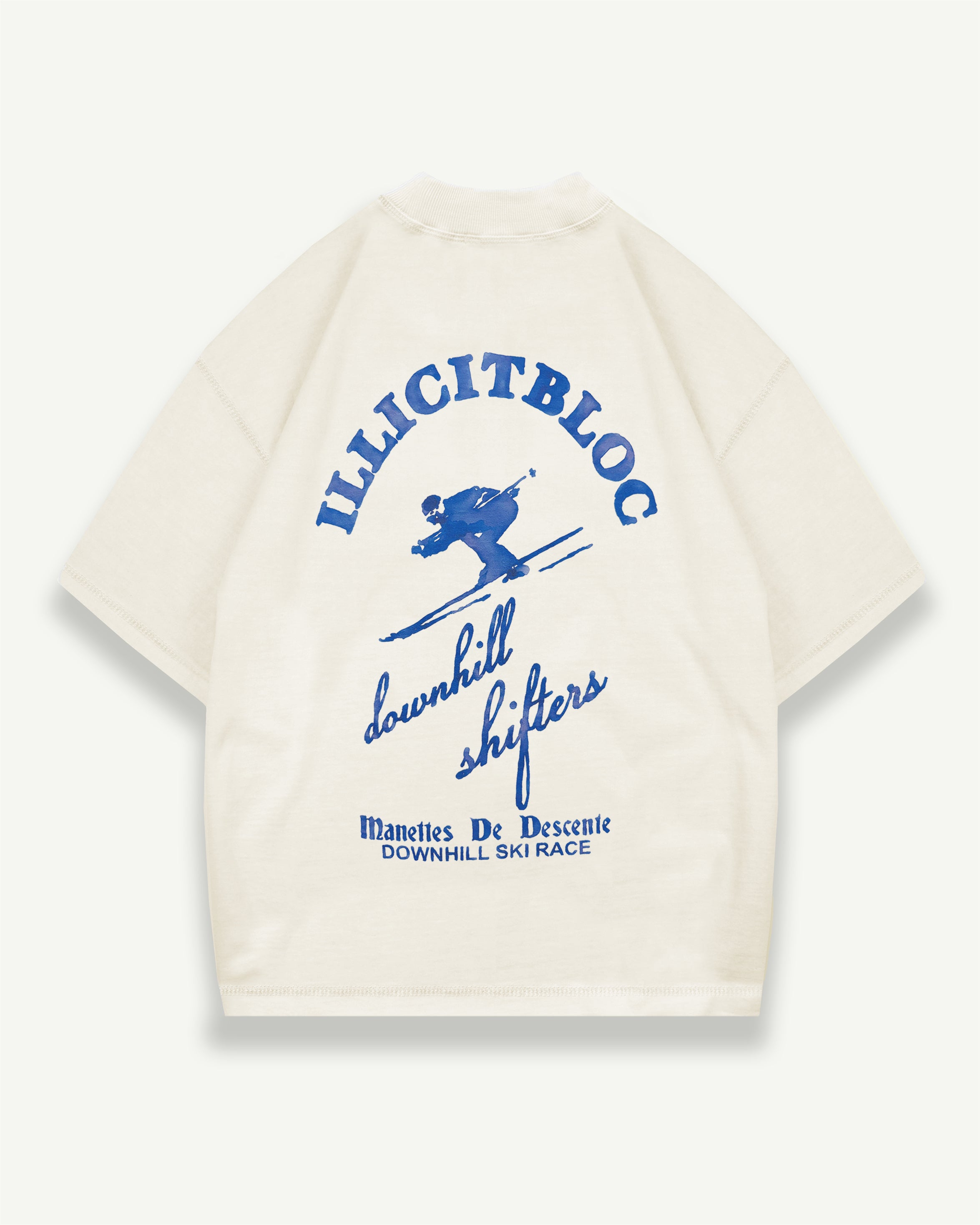 Descente T-shirt - Oyster