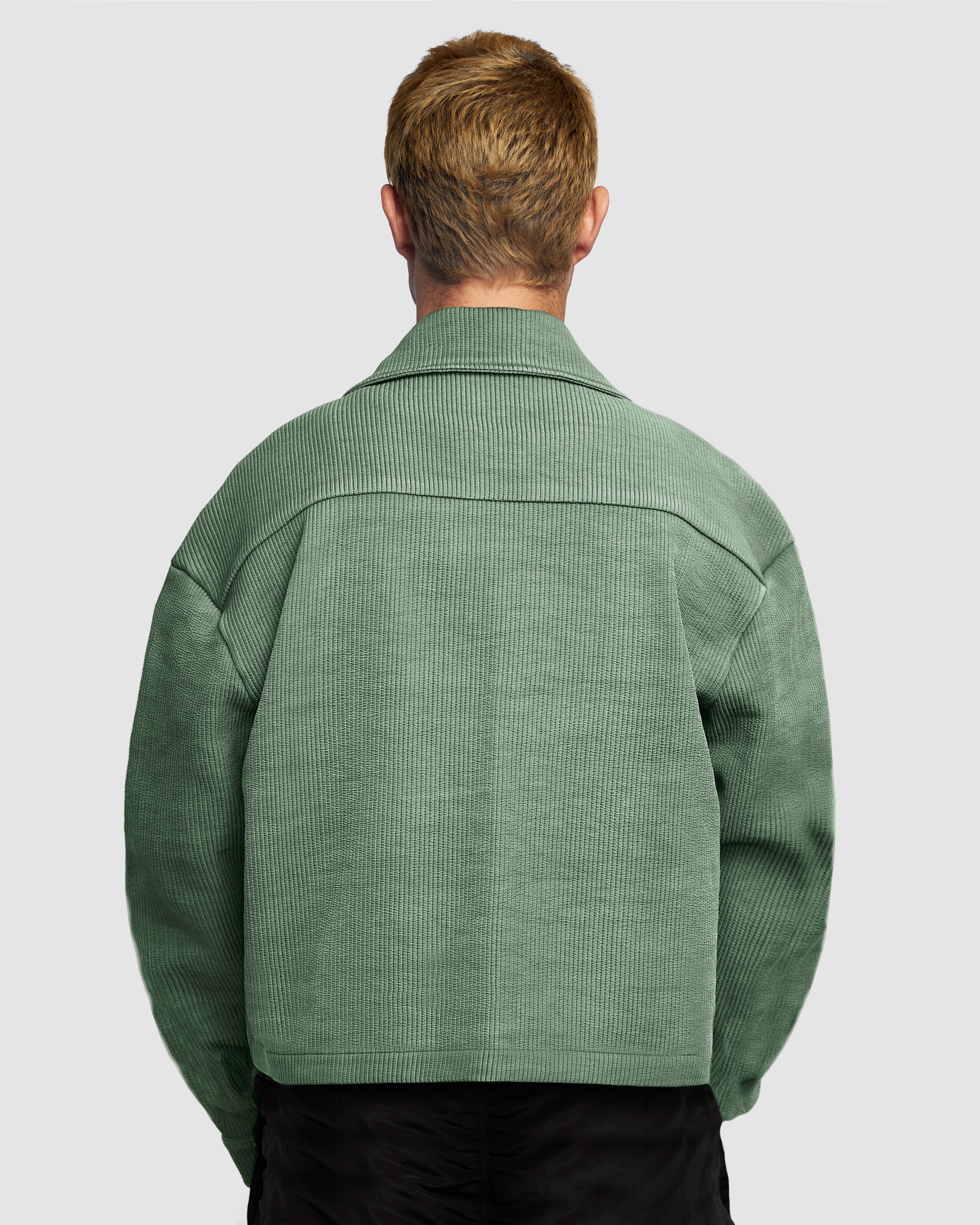 Drill Jacket - Washed Olive