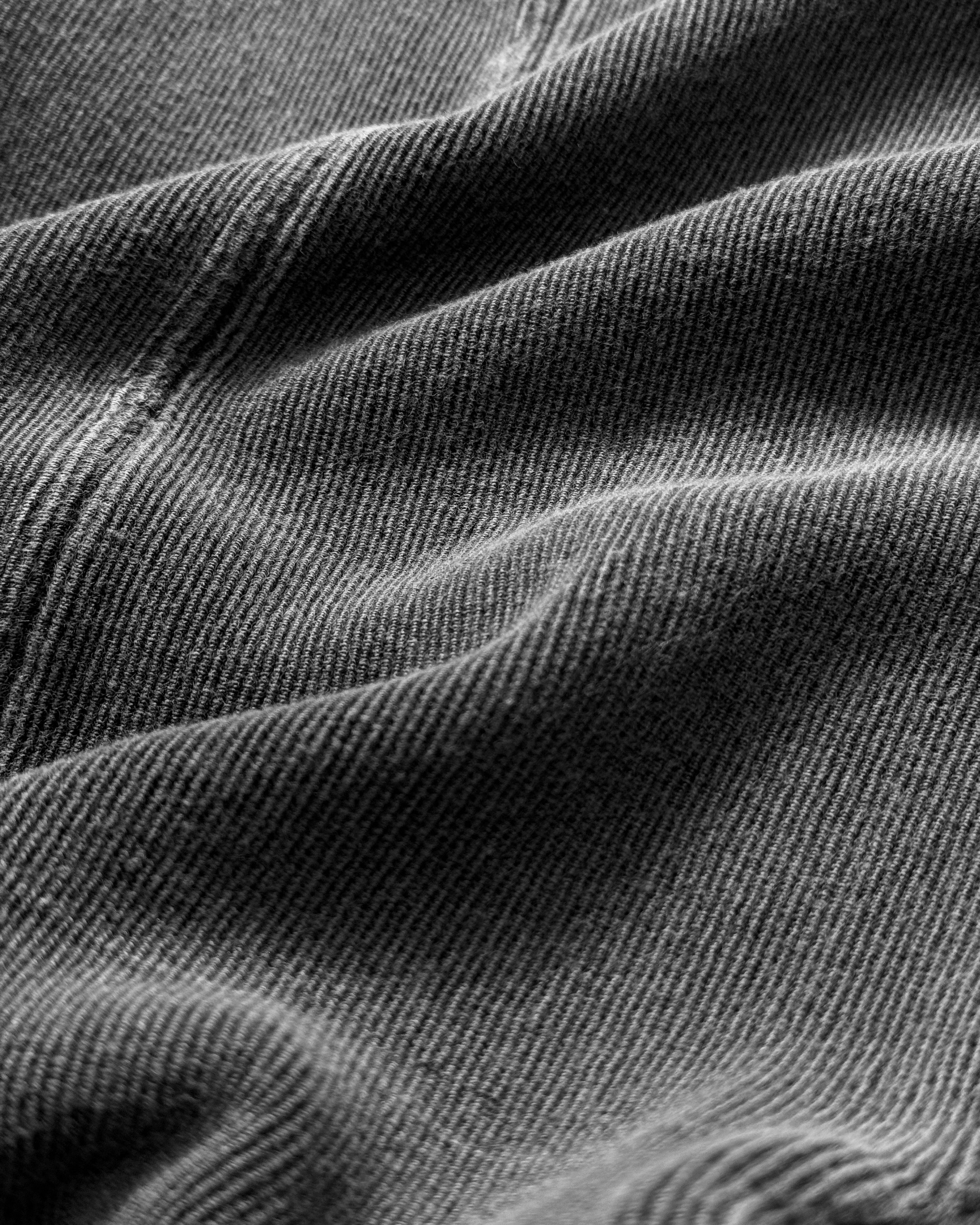 Ottoman Drill Top - Washed Black