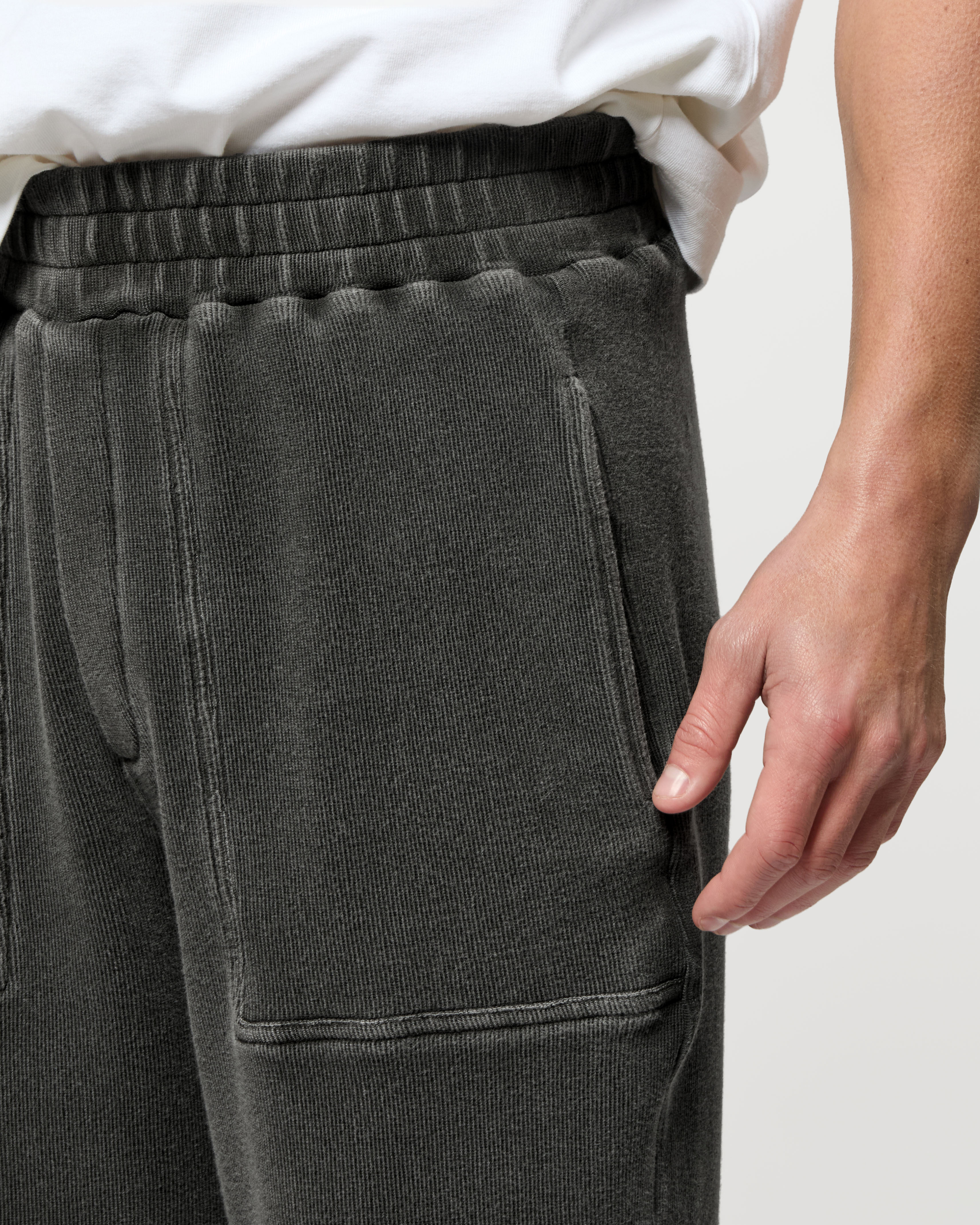 Ottoman Straight Leg - Washed Black