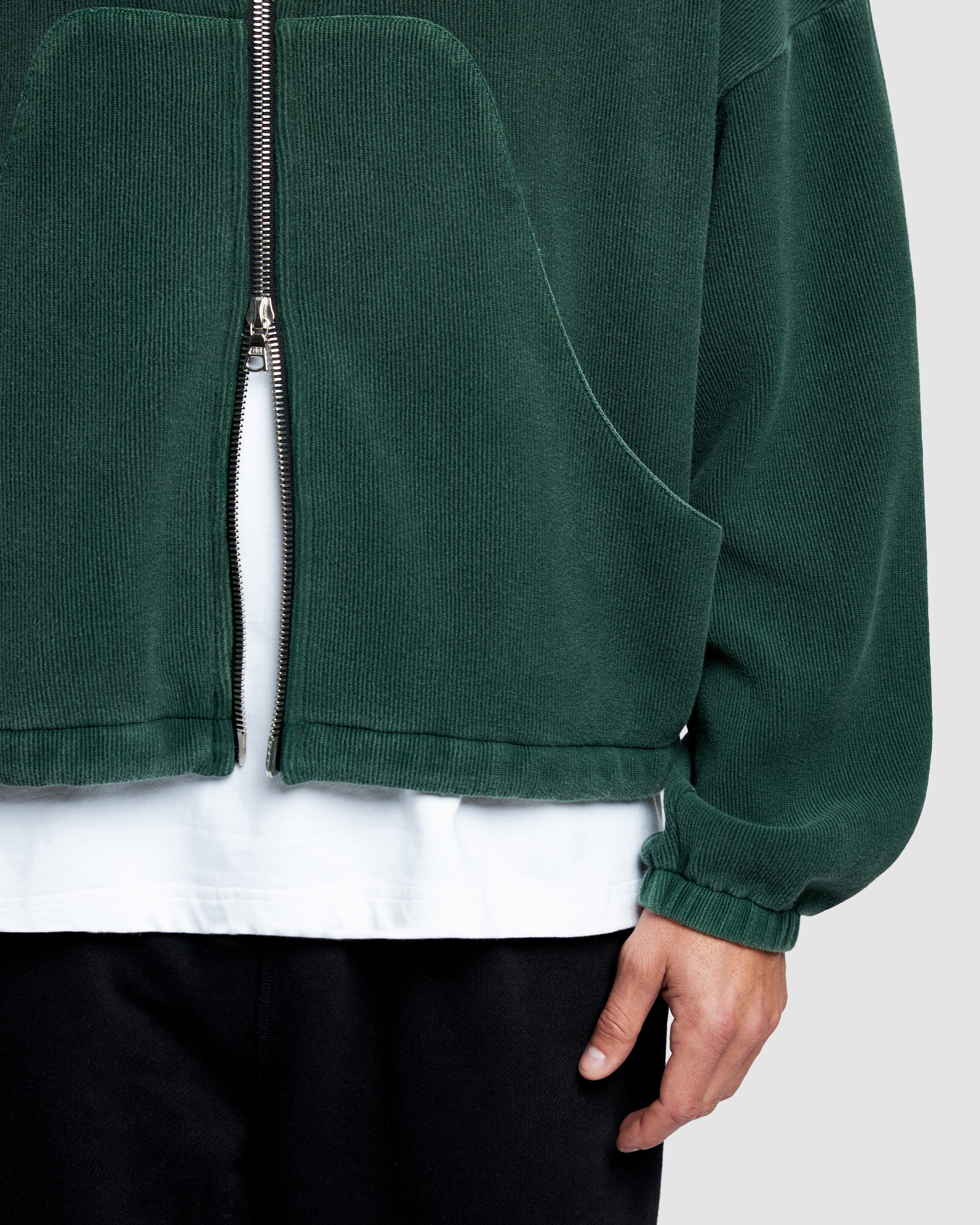 Ottoman Track Jacket - Washed Green