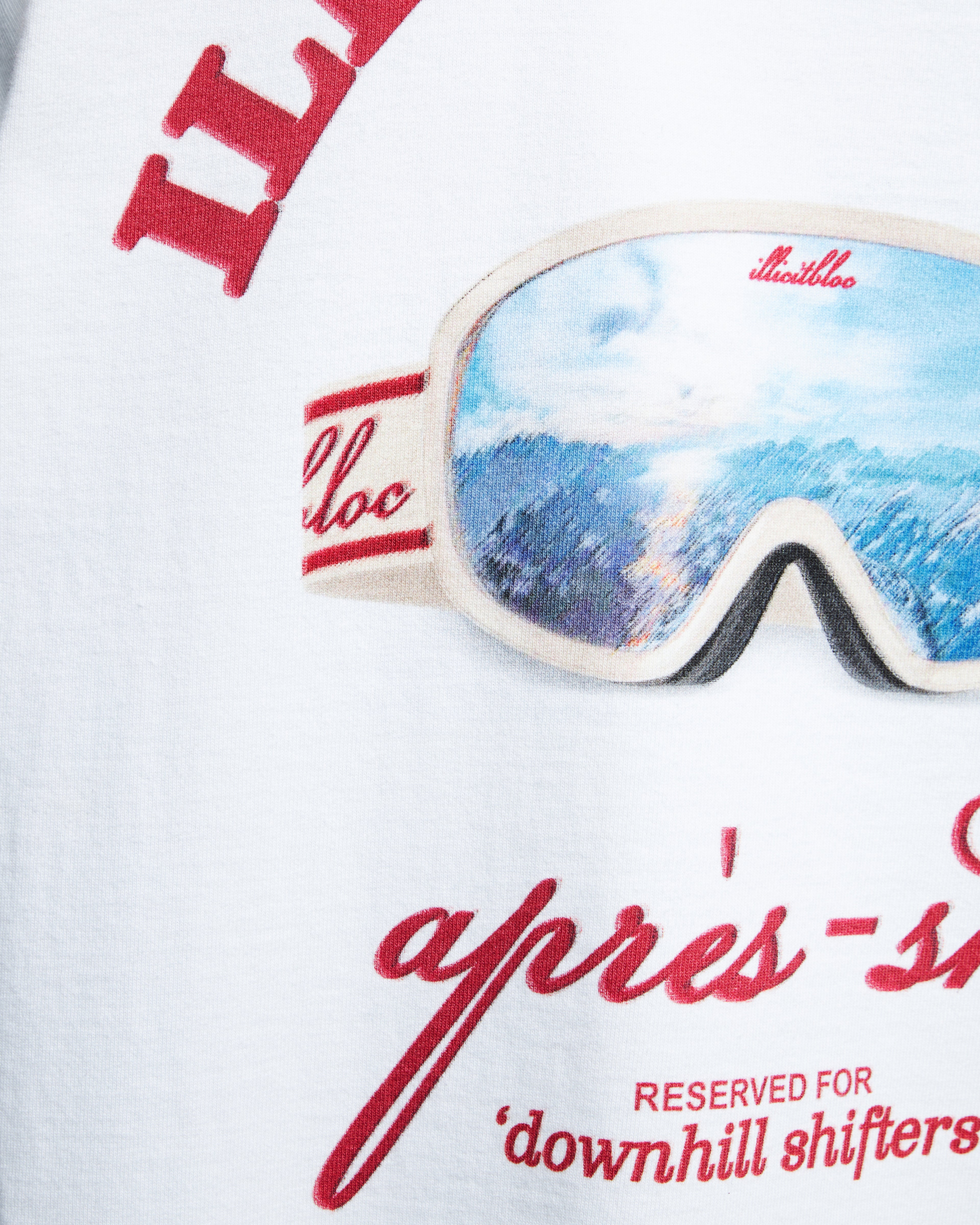 Goggles T-shirt - White