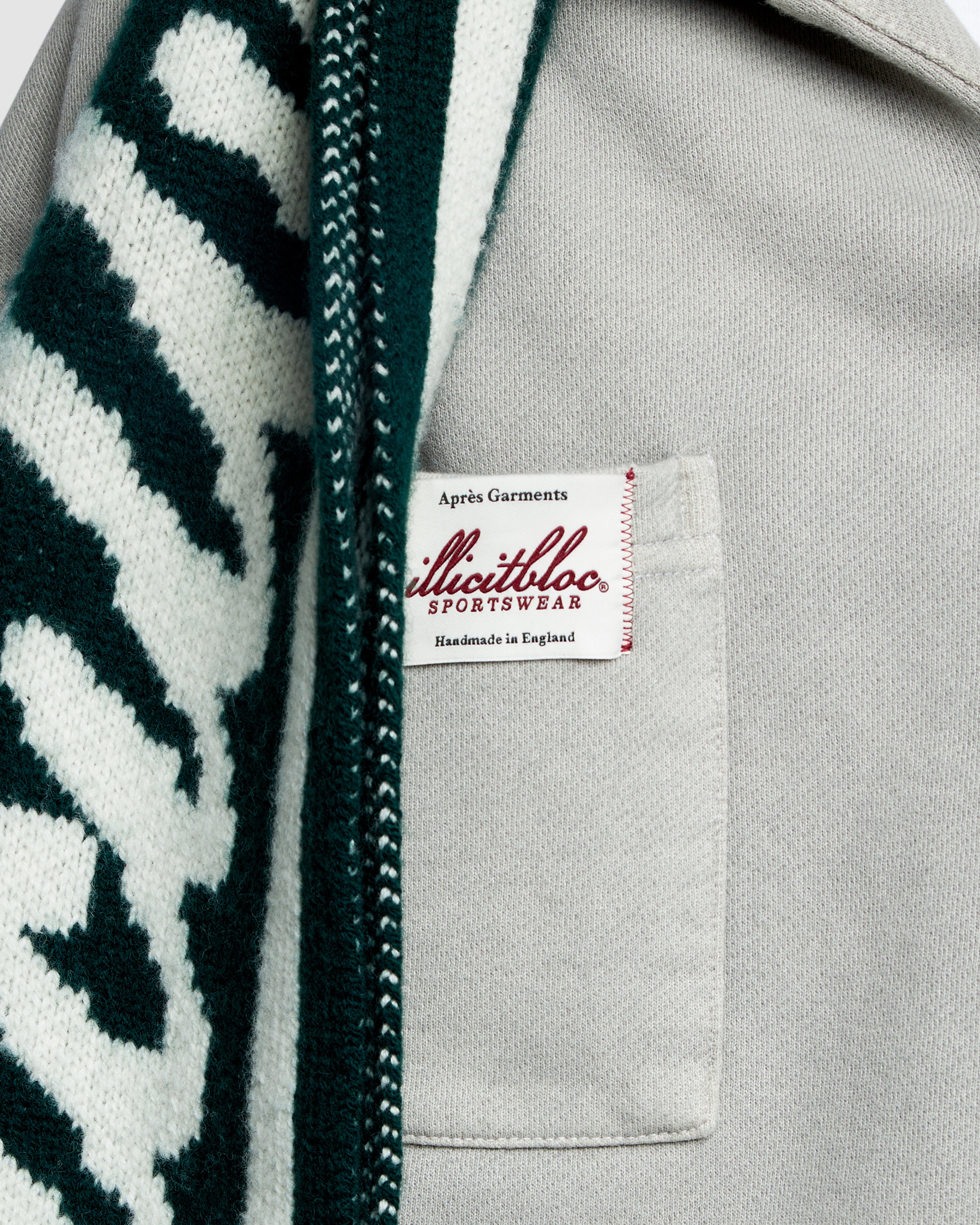 Après Drill Top - Powder Grey