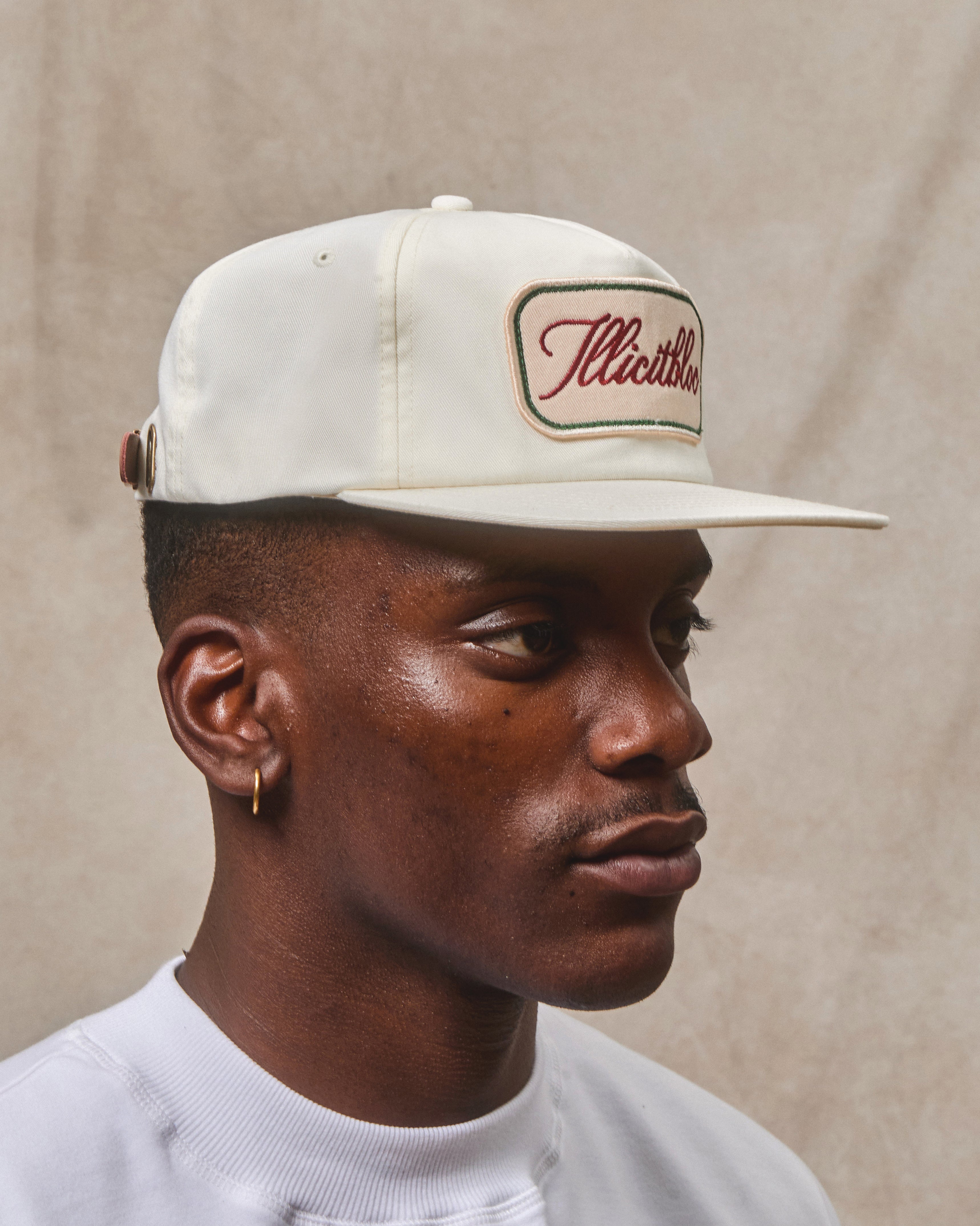 Patchwork Cap - Cream