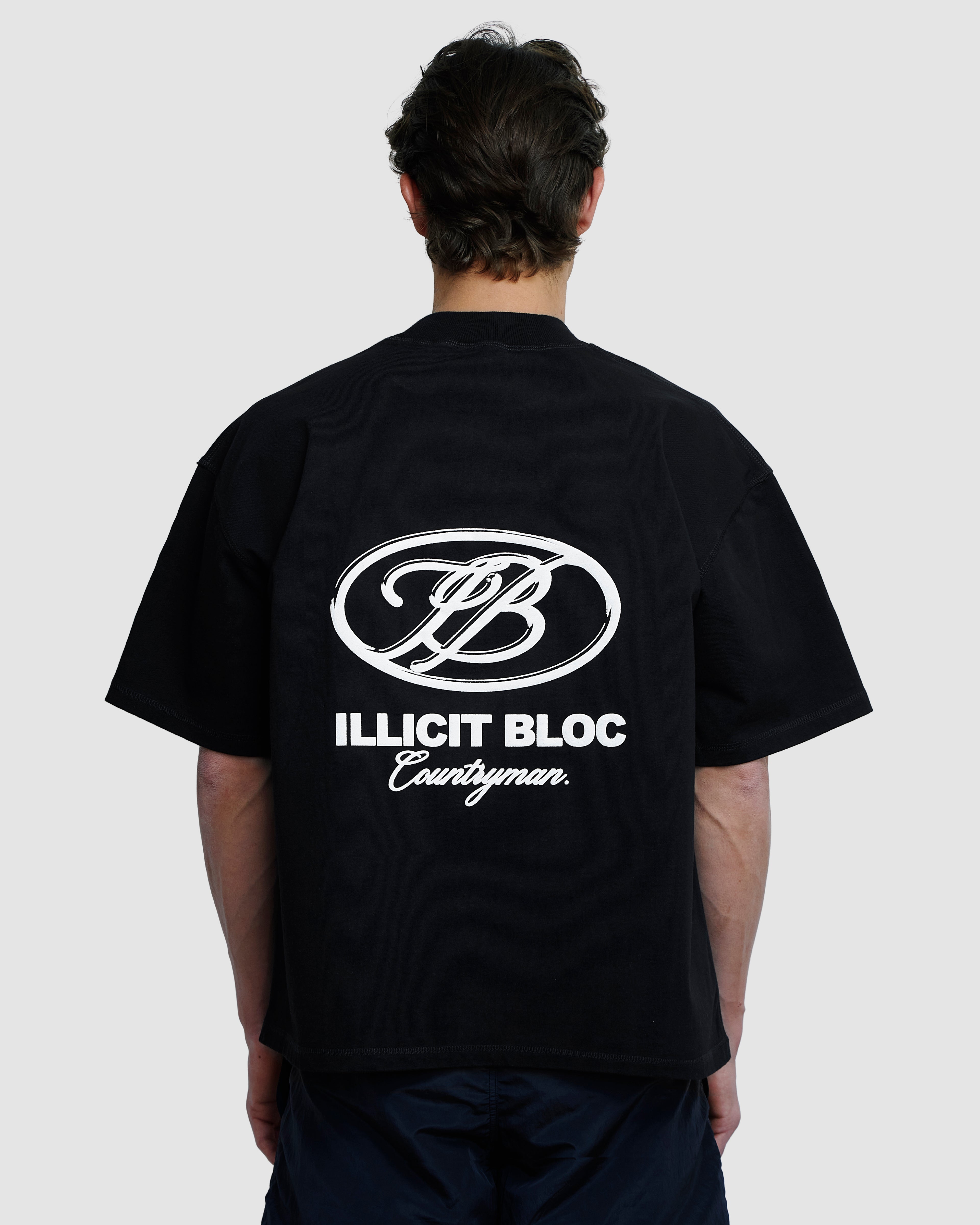 MARKER MASCOT T-SHIRT - BLACK