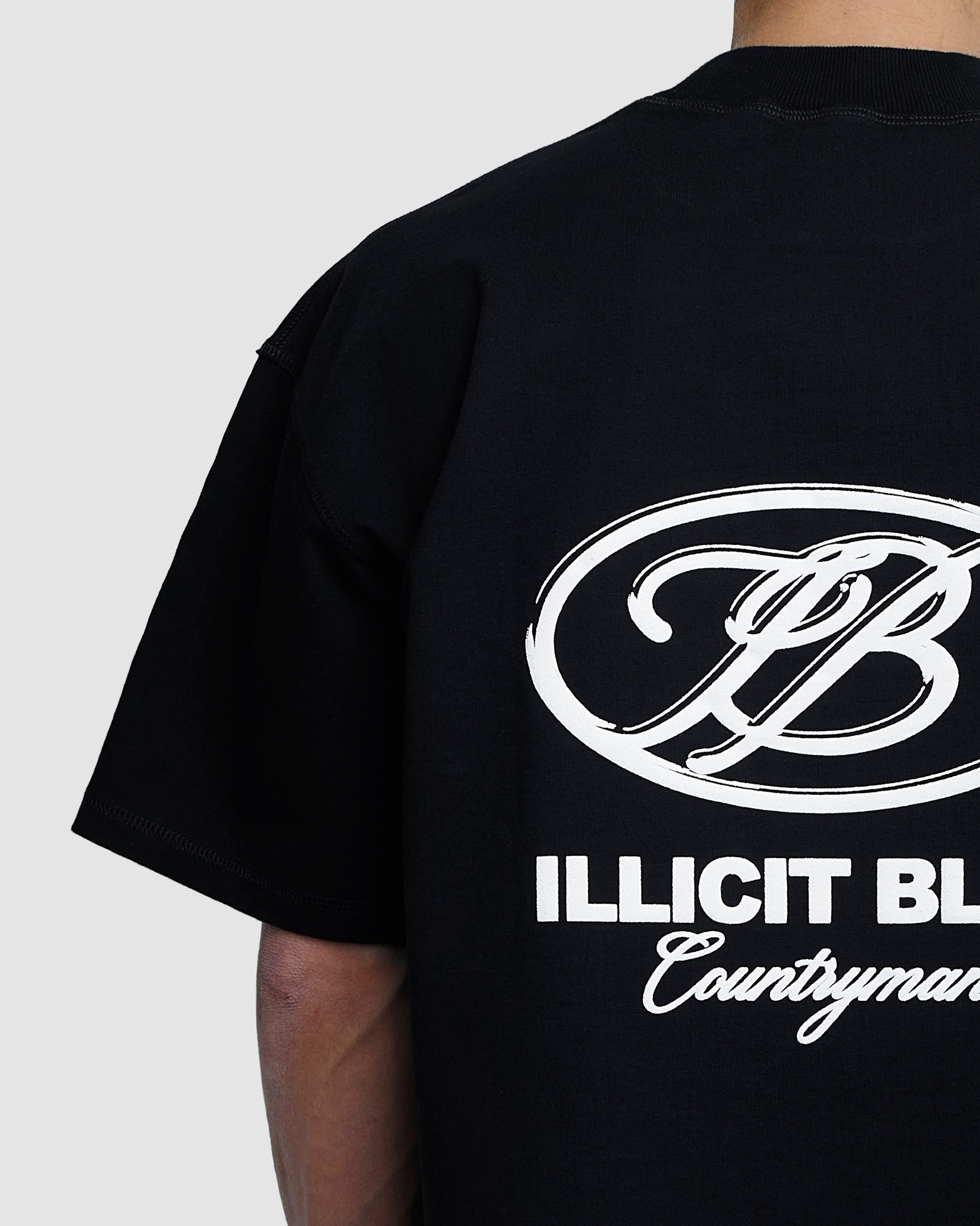 MARKER MASCOT T-SHIRT - BLACK