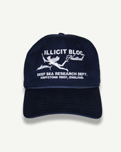 Load image into Gallery viewer, NAUTICAL RESEARCH CAP - NAVY/WHITE
