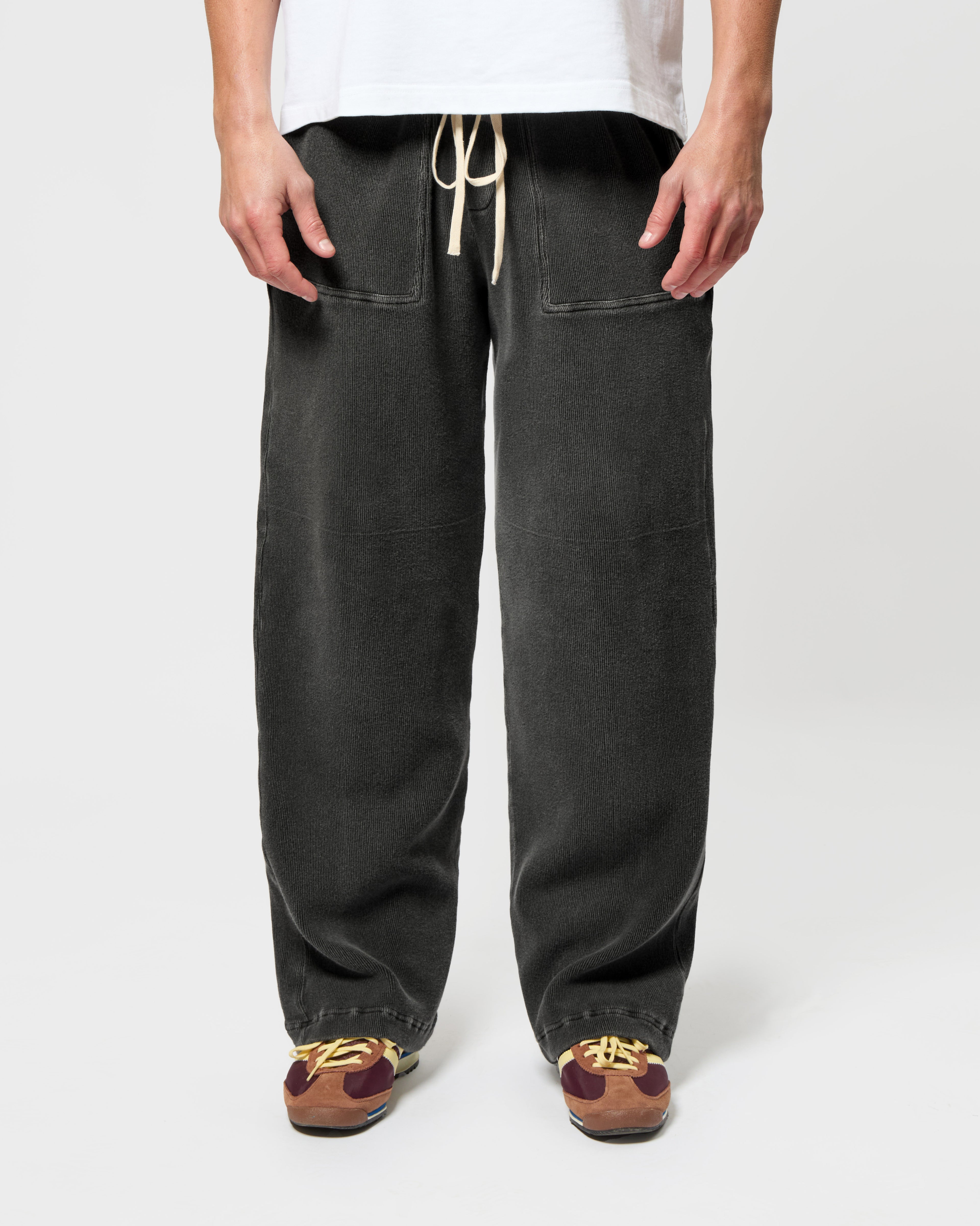 Ottoman Straight Leg - Washed Black