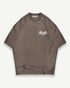 SILHOUETTE T-SHIRT - WASHED BROWN