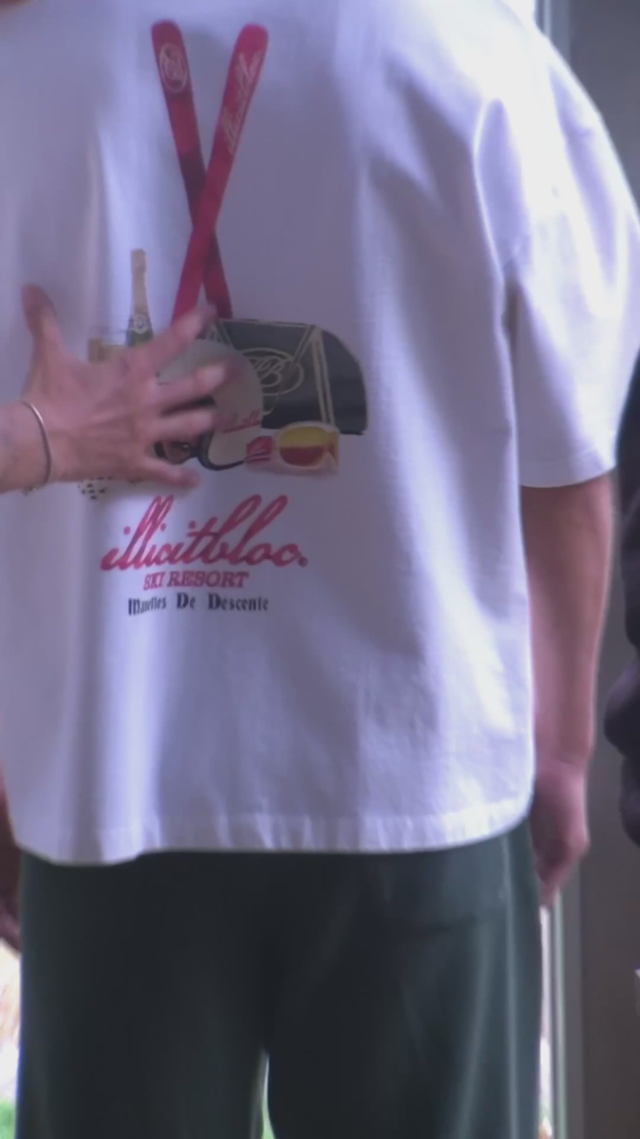 Après Ski T-shirt - White