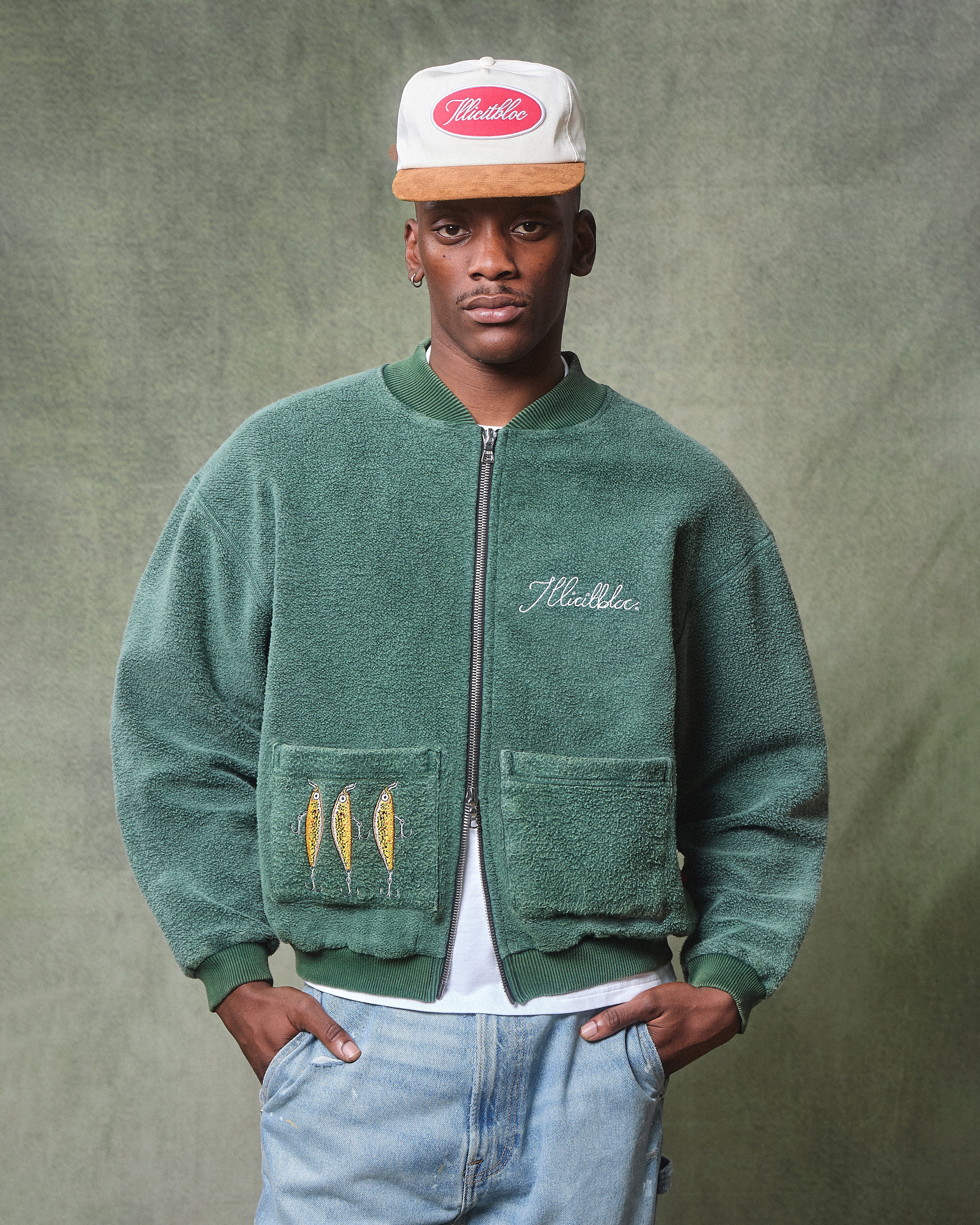 Reverse Bait Bomber - Hunter Green