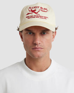 NAUTICAL RESEARCH CAP - SAND/RED