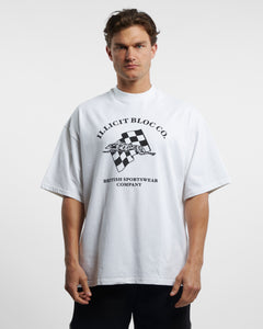 GREYHOUND T-SHIRT - WHITE