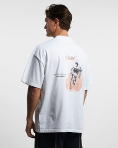 BRITISH CYCLING T-SHIRT - WHITE