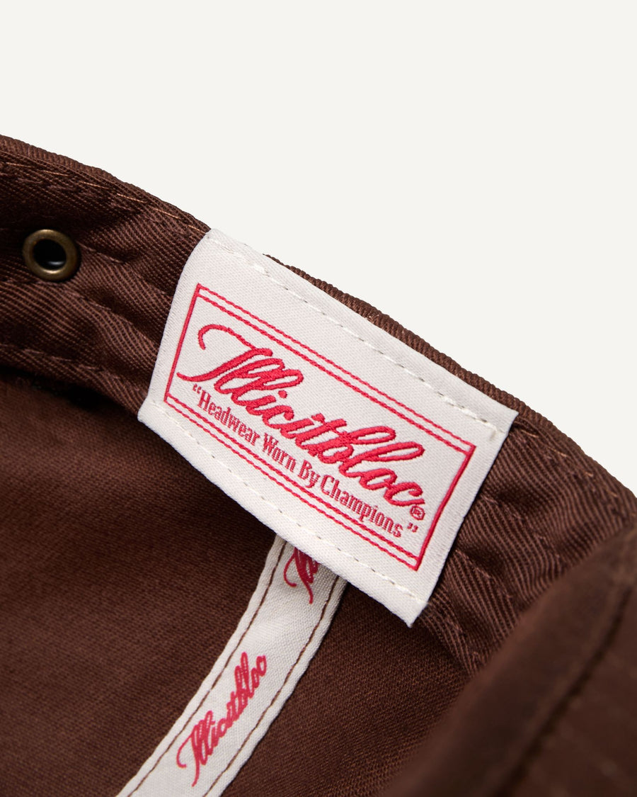 PATCHWORK CAP - BROWN