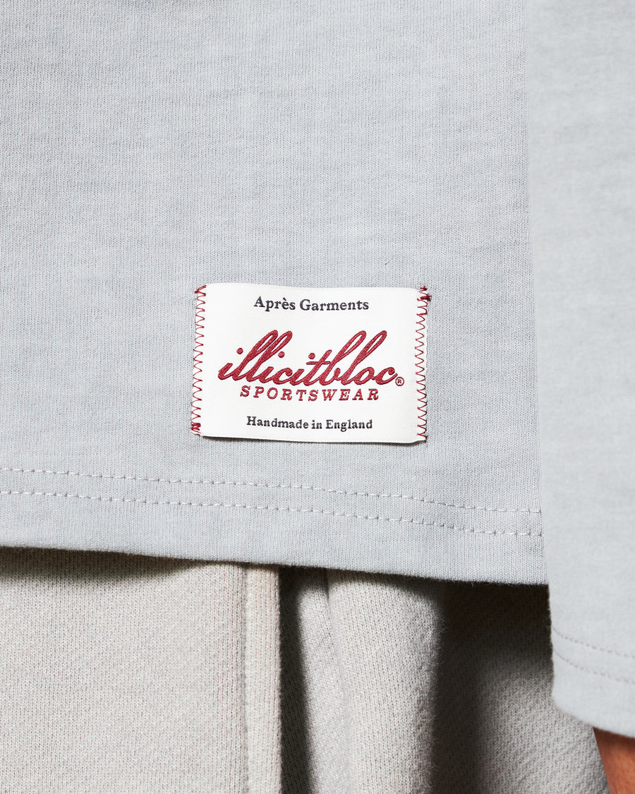 APRÈS LONG SLEEVE T-SHIRT - POWDER GREY