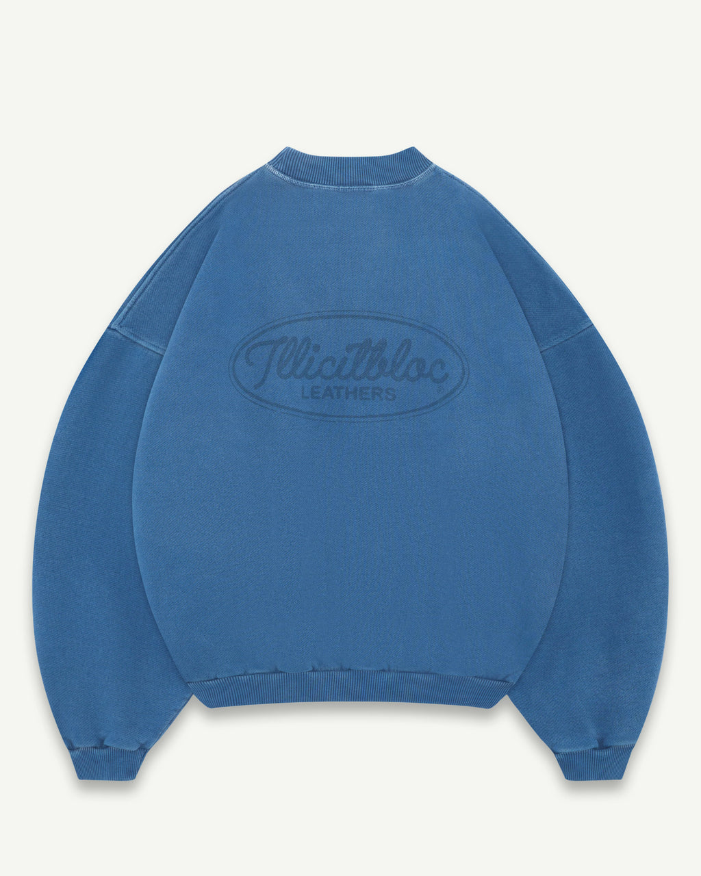 LEATHERS IRONWEAVE™ FADED POCKET SWEATSHIRT - CHORE BLUE