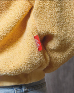 REVERSE SPELLOUT 1/4 ZIP - MIMOSA