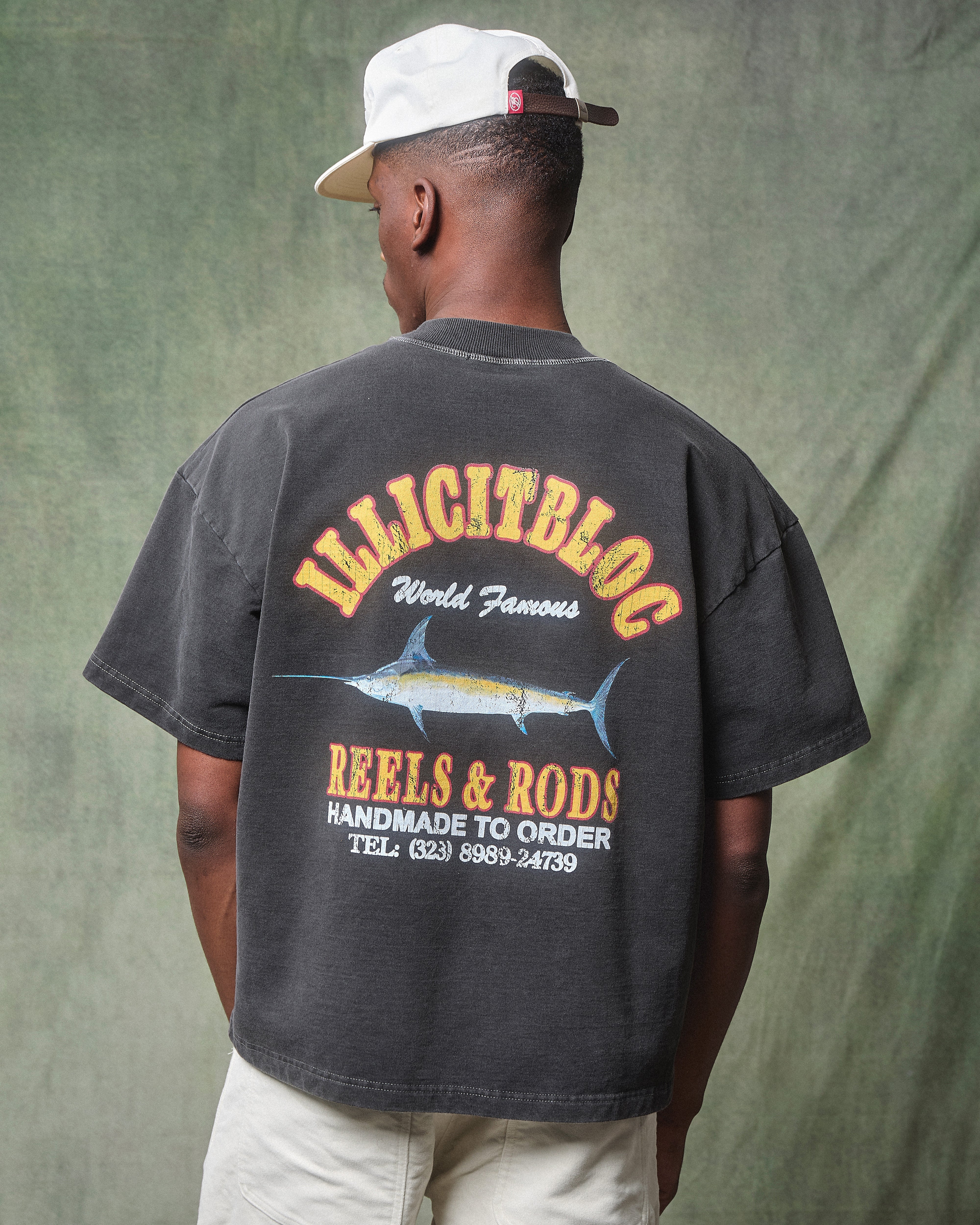 REELS & RODS CLOUDWEAVE™ T-SHIRT - CHARCOAL – Illicitbloc