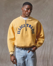 Load image into Gallery viewer, REVERSE SPELLOUT 1/4 ZIP - MIMOSA
