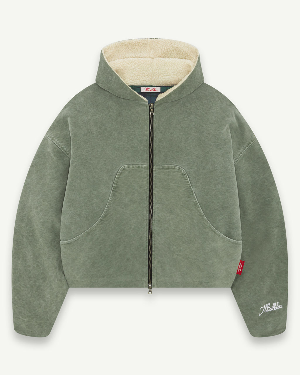 Angler Hooded Jacket - Moss Gray