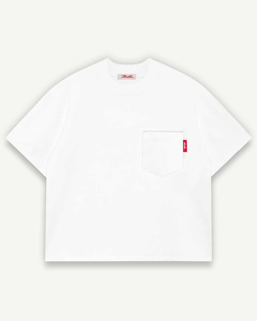 CLASSIC POCKET T-SHIRT - WHITE