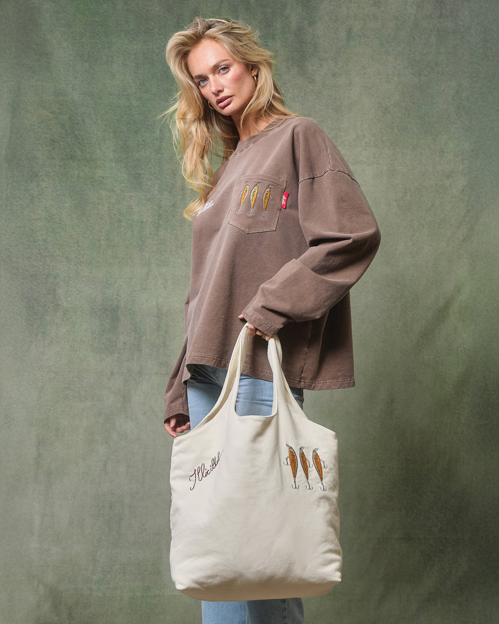 Bait Tote Bag - Oyster