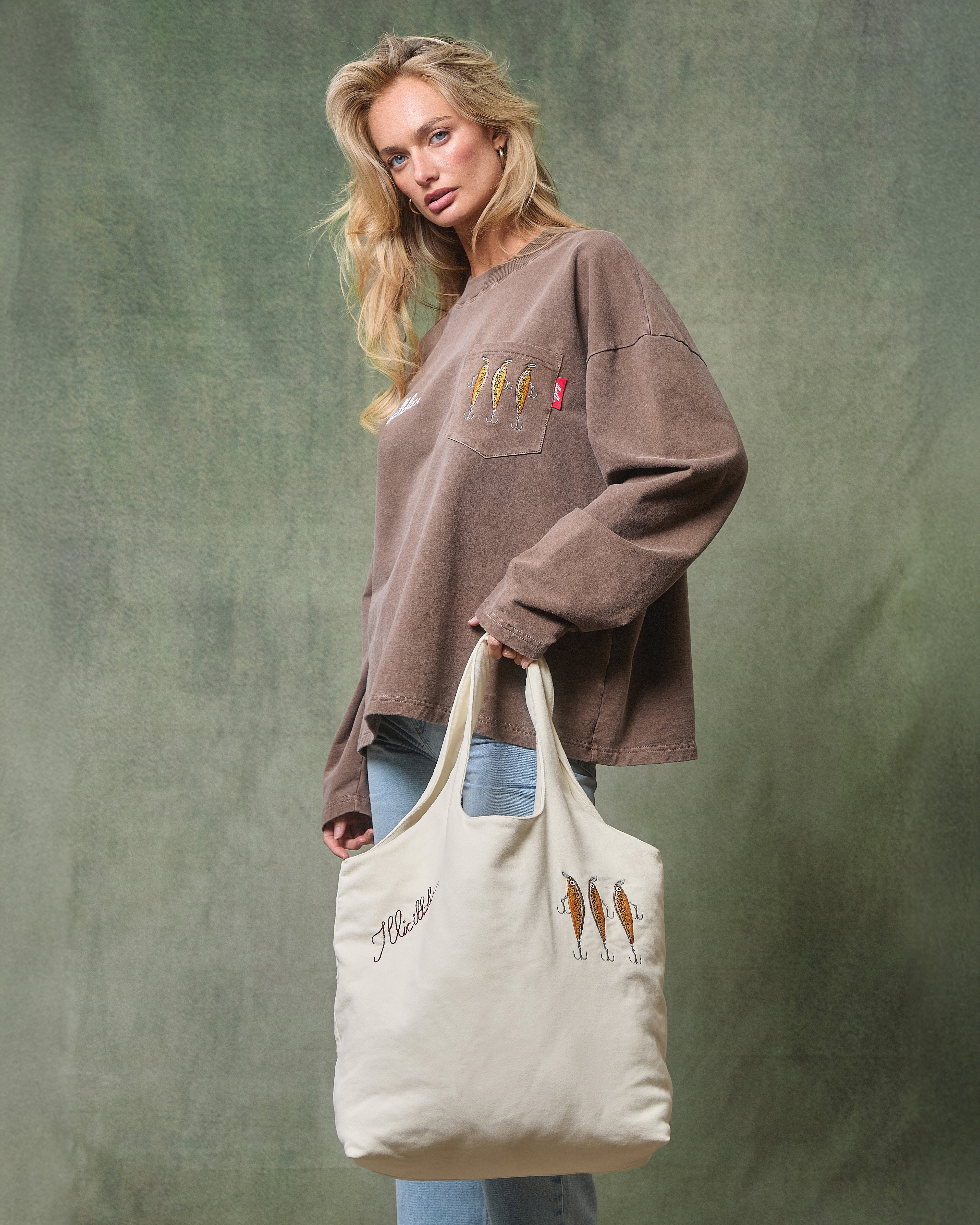 Bait Tote Bag - Oyster