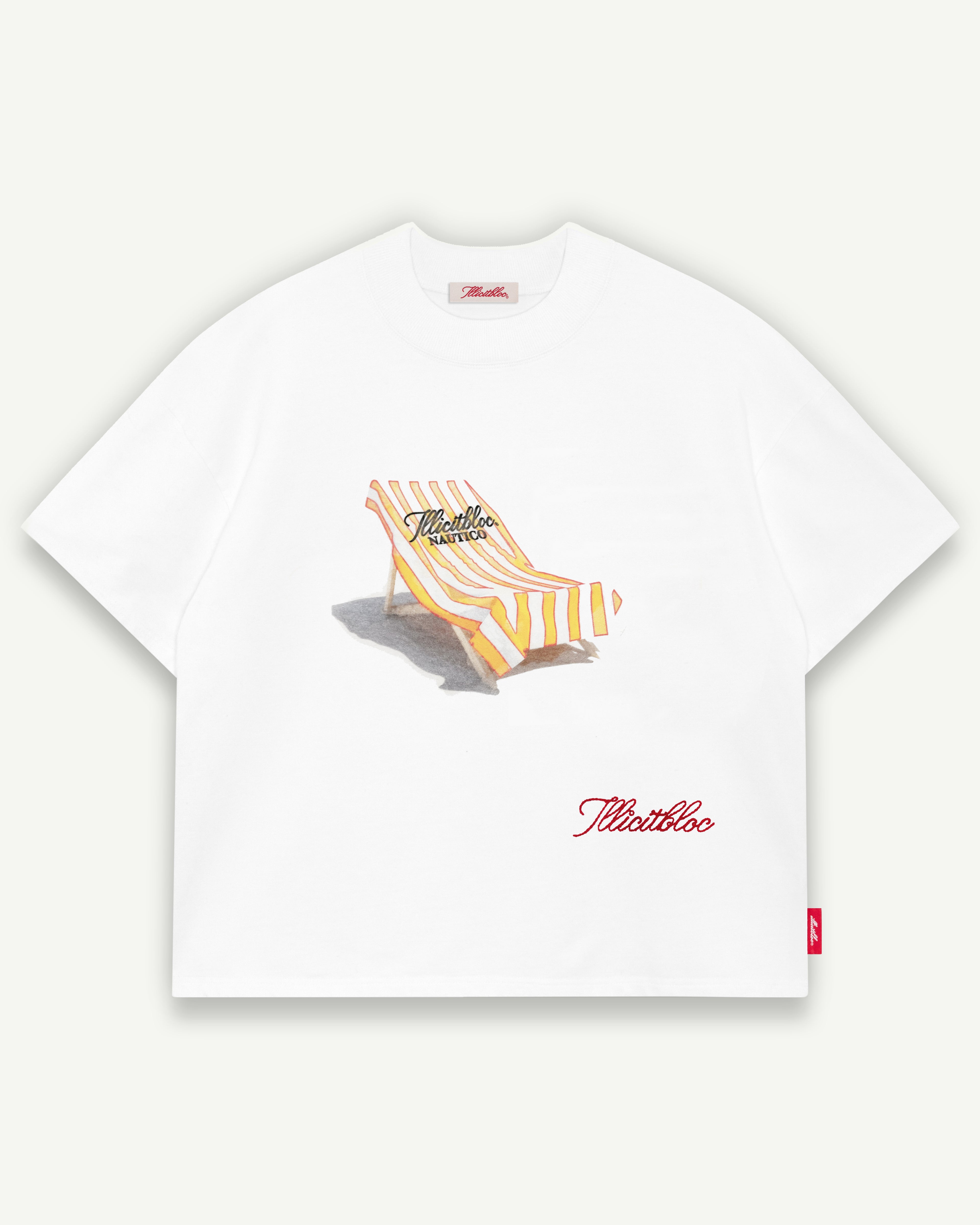 BEACH CLUB T-SHIRT - WHITE