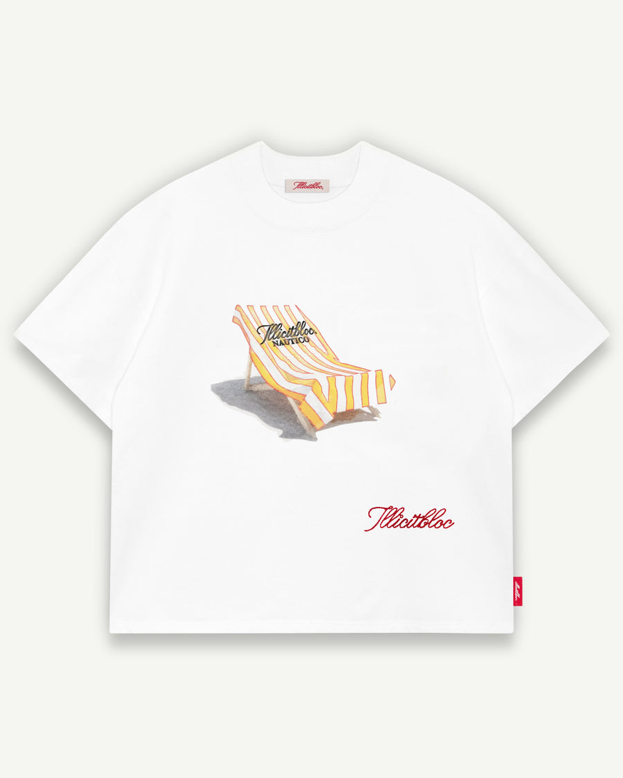 BEACH CLUB T-SHIRT - WHITE