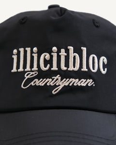 COUNTRYMAN NYLON CAP - BLACK