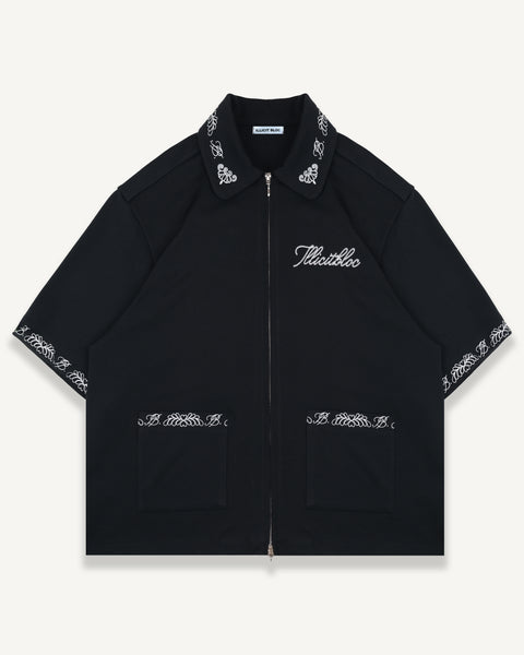 CUBAN DINNER SHIRT - BLACK