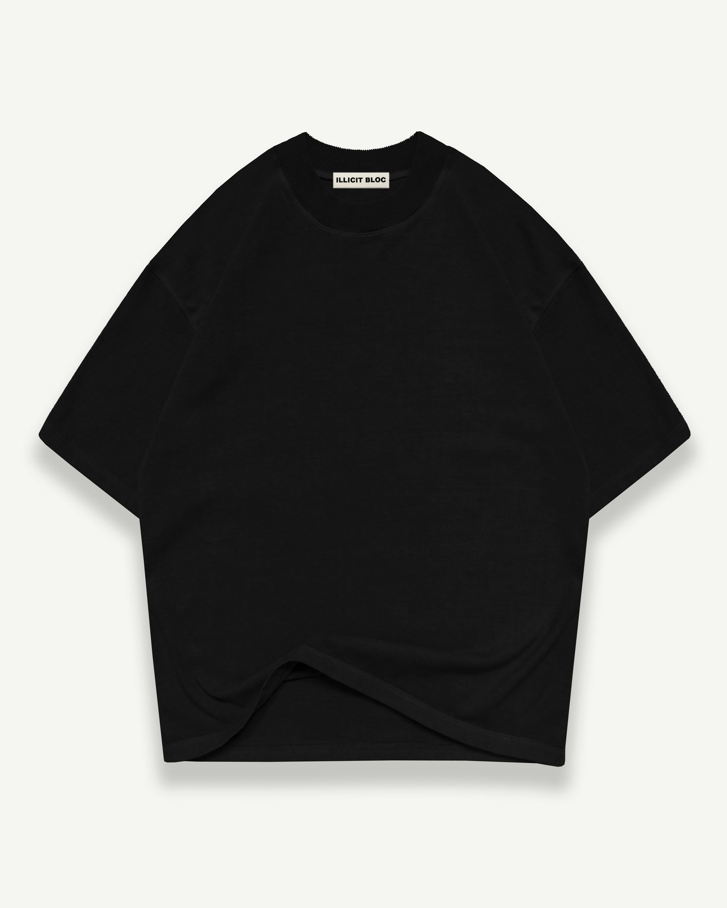 BLANK T-SHIRT - BLACK