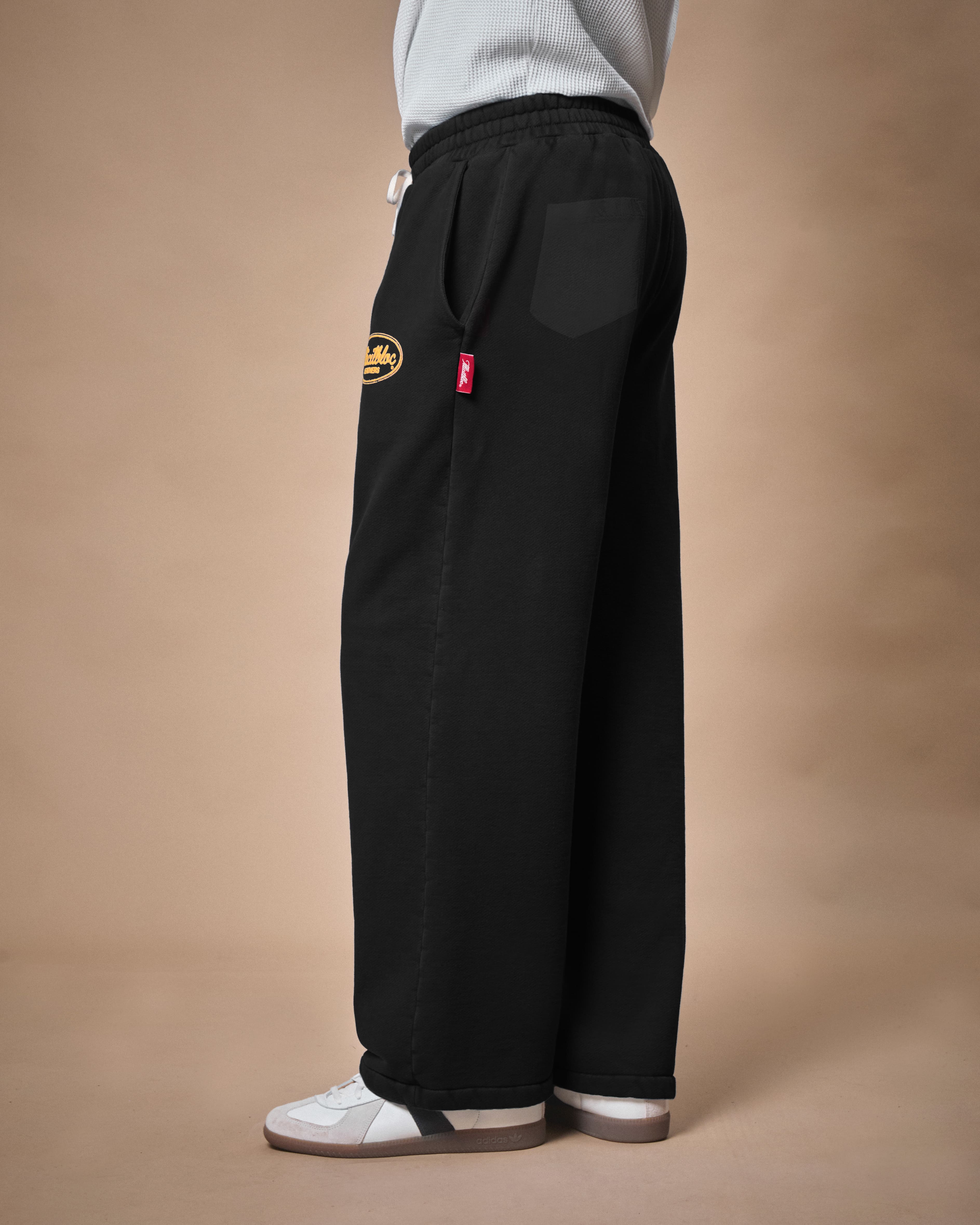 LEATHERS IRONWEAVE™ SWEATPANTS - BLACK