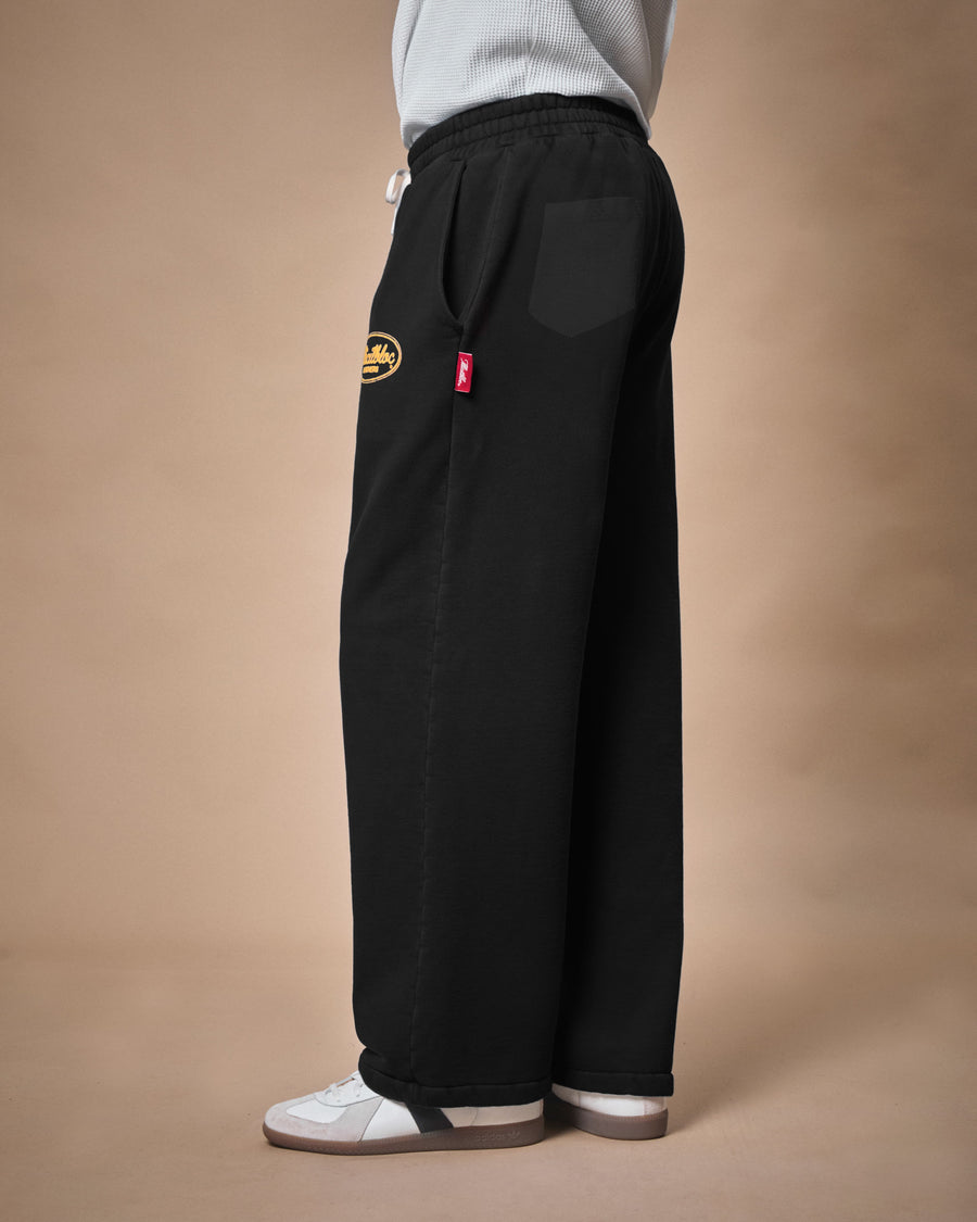 LEATHERS IRONWEAVE™ SWEATPANTS - BLACK