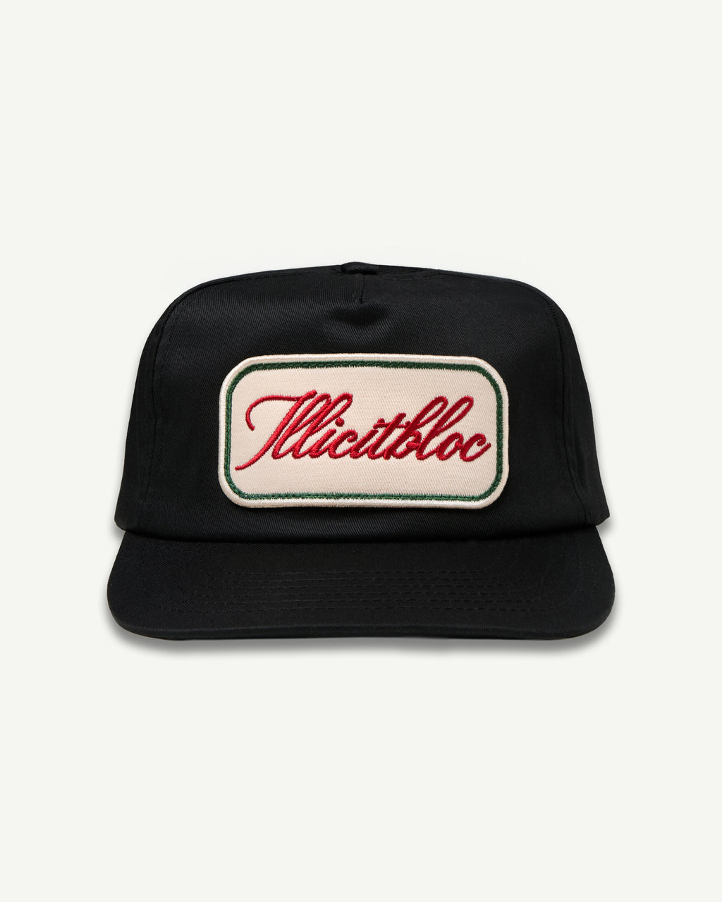 PATCHWORK CAP - BLACK