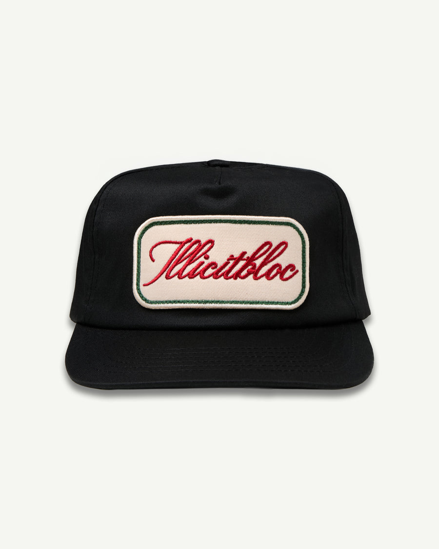 PATCHWORK CAP - BLACK