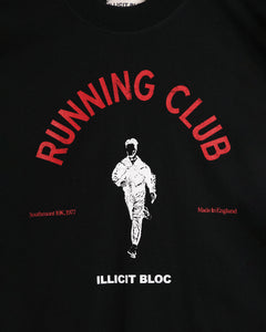 RUNNING CLUB T-SHIRT - BLACK