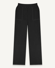 Load image into Gallery viewer, RUNNING CLUB STRAIGHT LEG - WASHED BLACK
