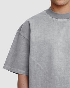 BLANK T-SHIRT - POWDER GREY