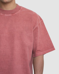 BLANK T-SHIRT - WASHED RED