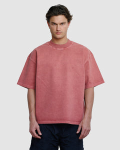 BLANK T-SHIRT - WASHED RED