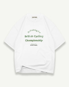 BRITISH CYCLING T-SHIRT - WHITE