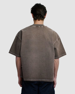 BLANK T-SHIRT - WASHED BROWN