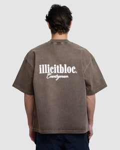 COUNTRYMAN T-SHIRT - WASHED BROWN