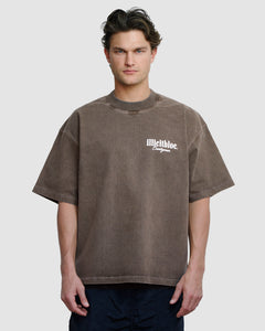 COUNTRYMAN T-SHIRT - WASHED BROWN